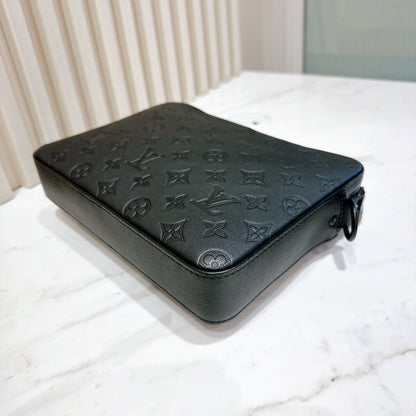 LV Trio Messenger Bag in Monogram Shadow Leather