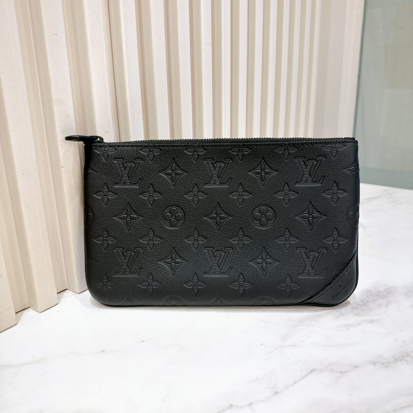 LV Trio Messenger Bag in Monogram Shadow Leather