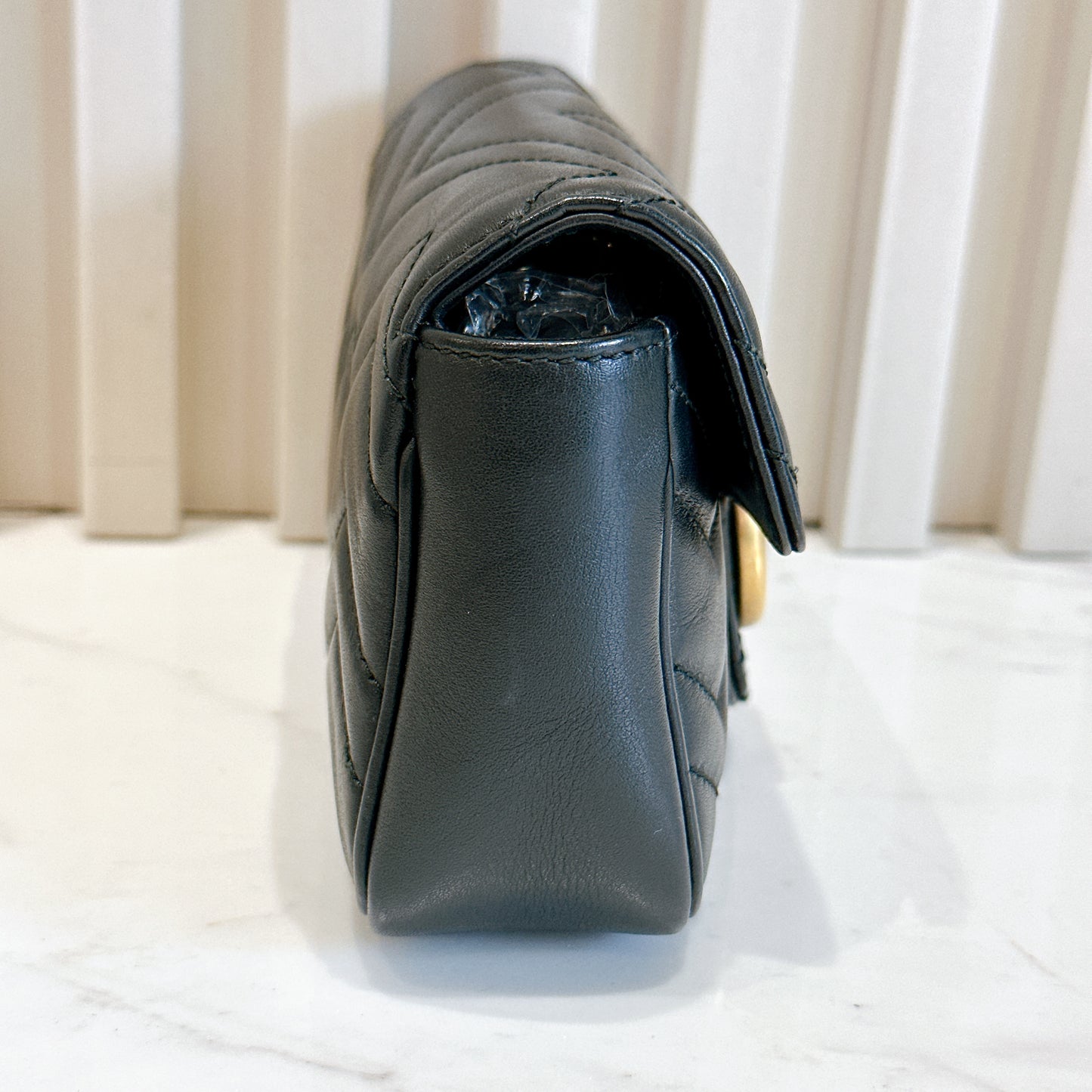 Gucci Marmont Supermini in Black