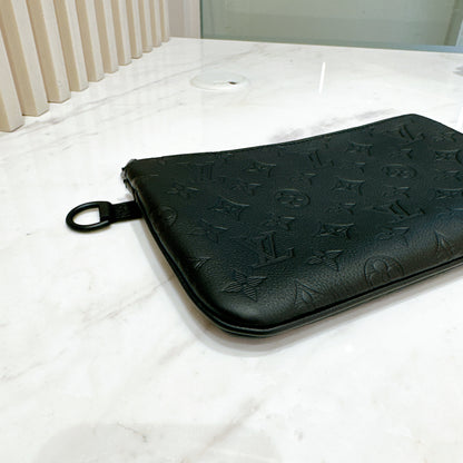 LV Trio Messenger Bag in Monogram Shadow Leather