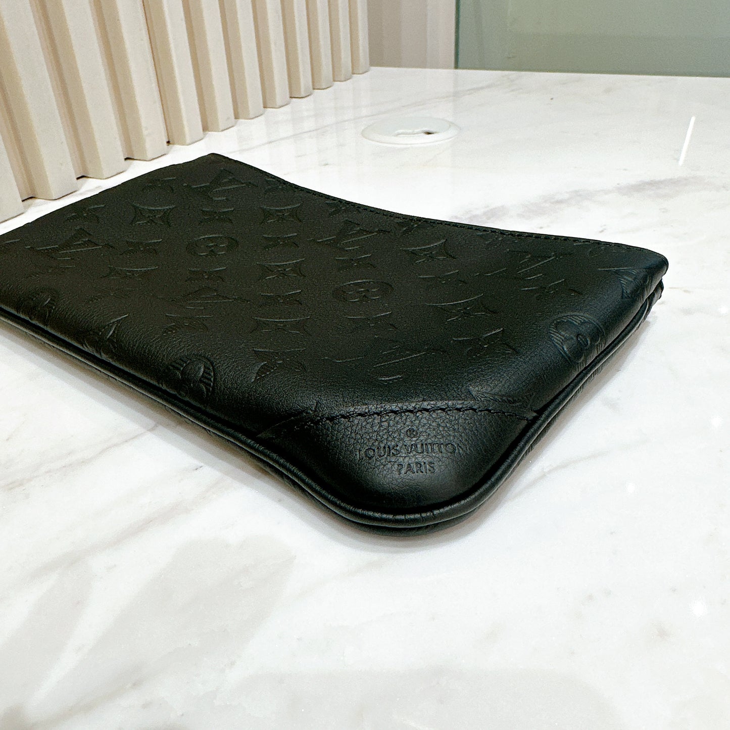 LV Trio Messenger Bag in Monogram Shadow Leather