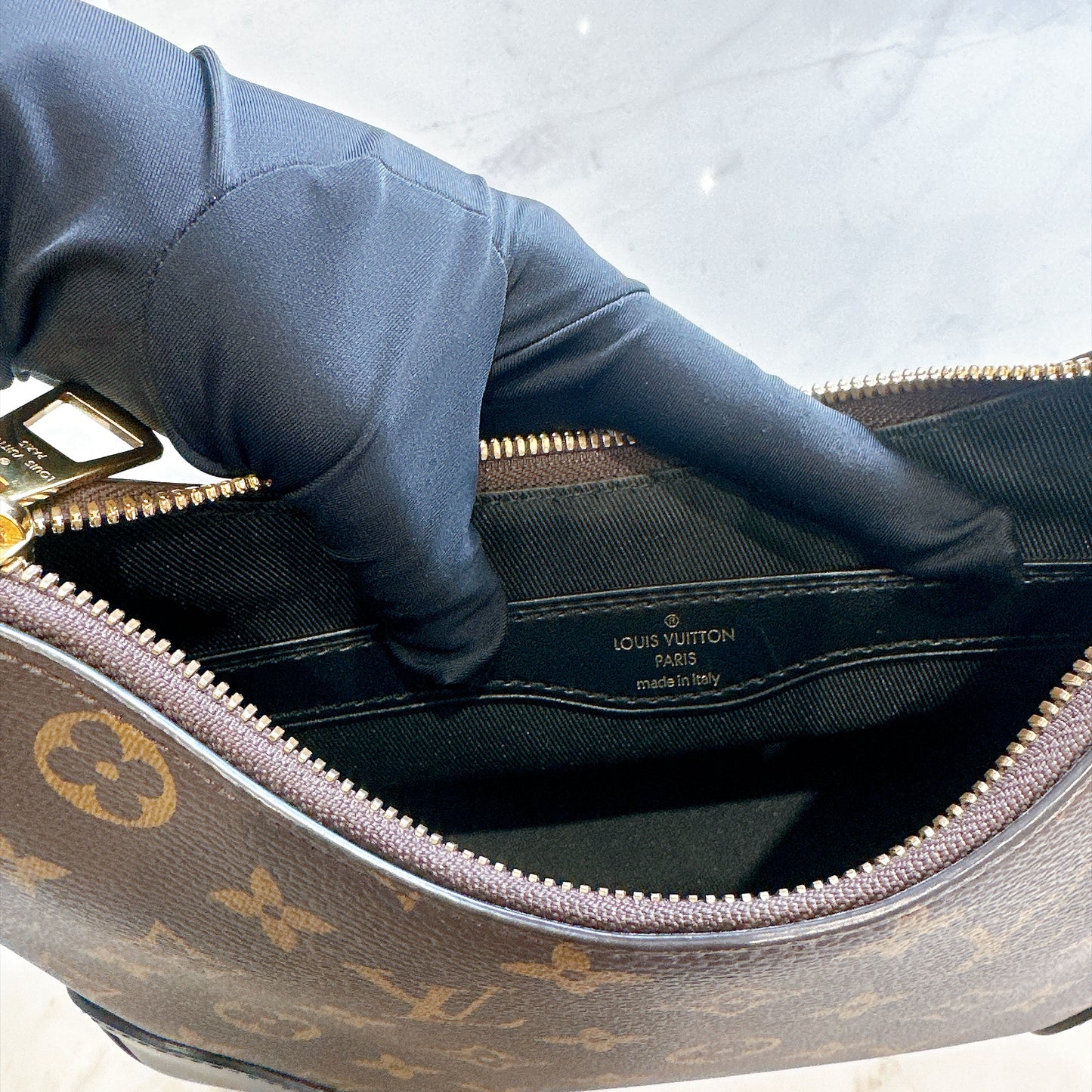 LV Monogram Boulogne in Black