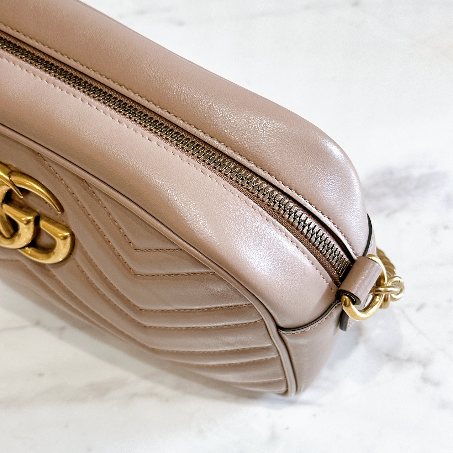 Gucci Camera Dusty Pink in Medium