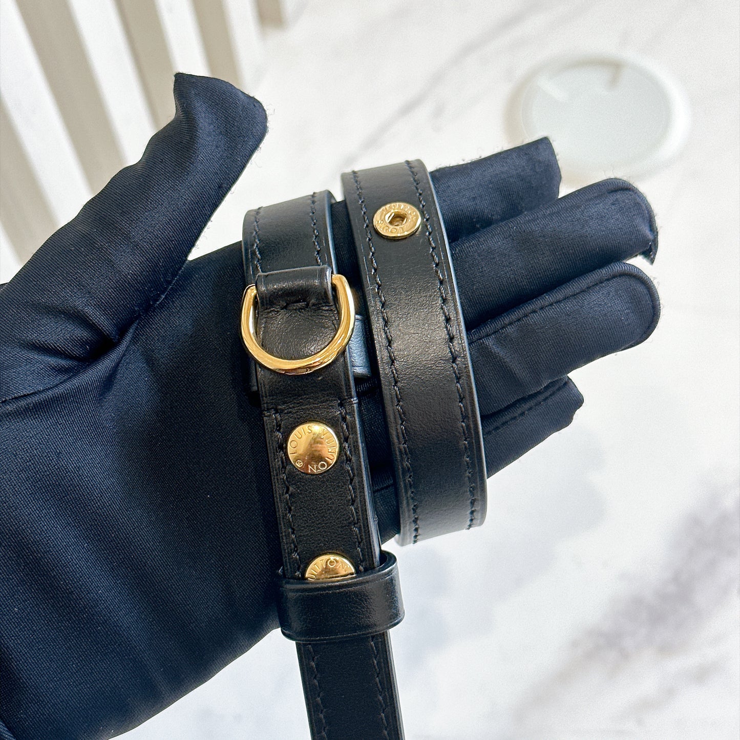 LV Monogram Boulogne in Black