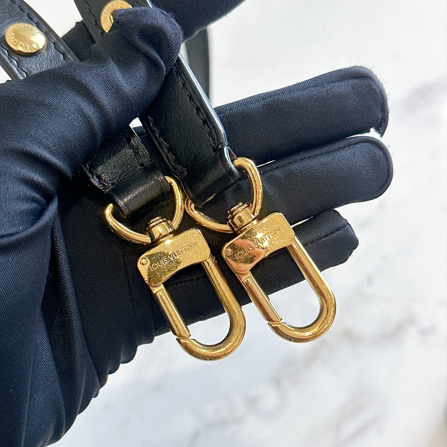LV Monogram Boulogne in Black