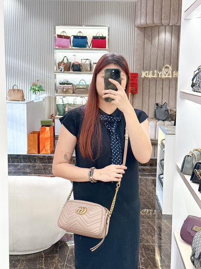 Gucci Camera Dusty Pink in Medium