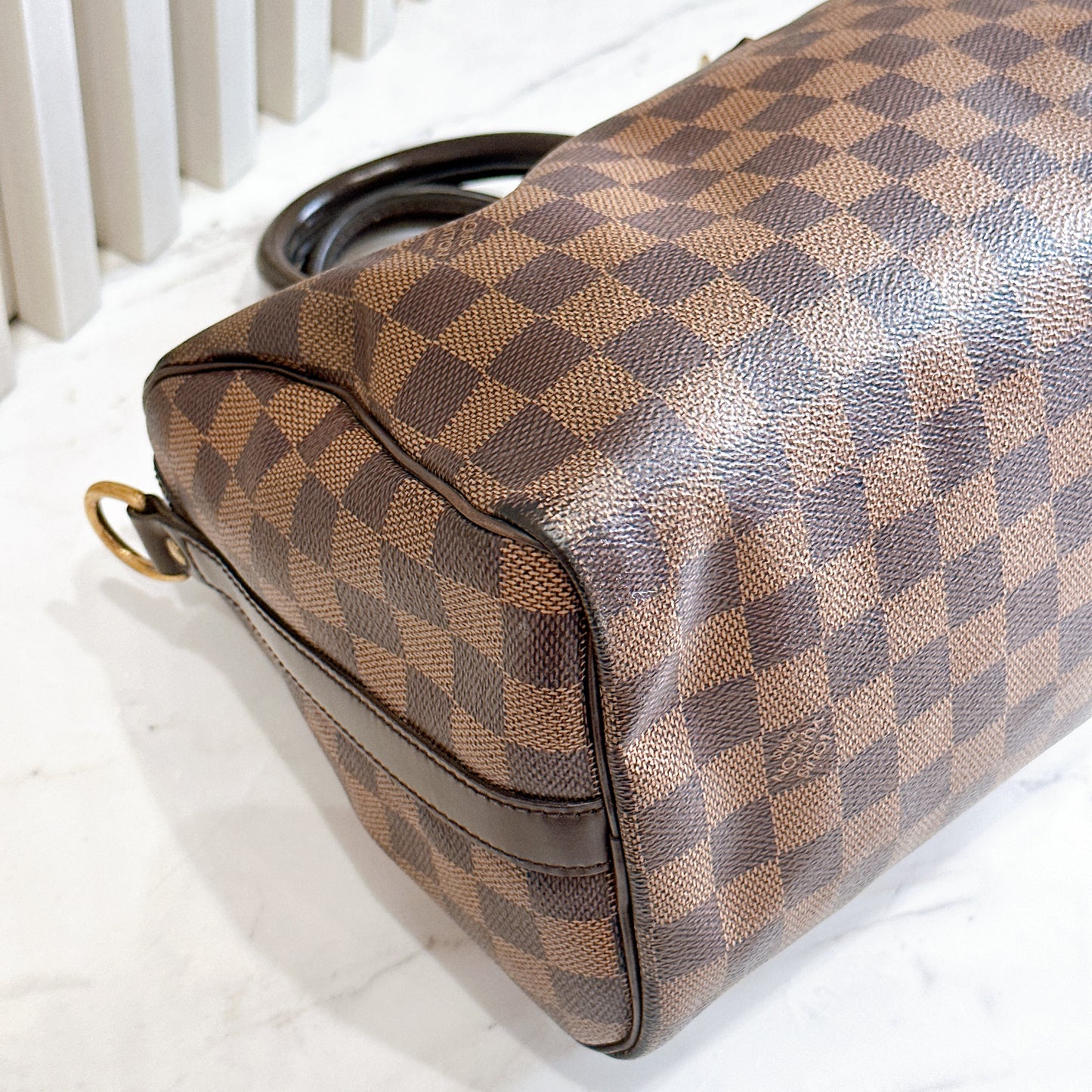 LV Damier Ebene Speedy 25 Bandouliere