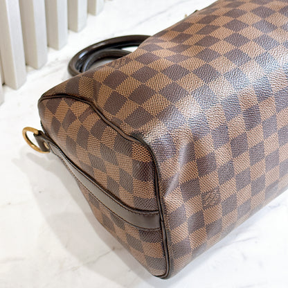 LV Damier Ebene Speedy 25 Bandouliere