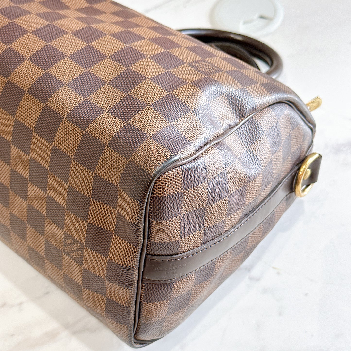 LV Damier Ebene Speedy 25 Bandouliere