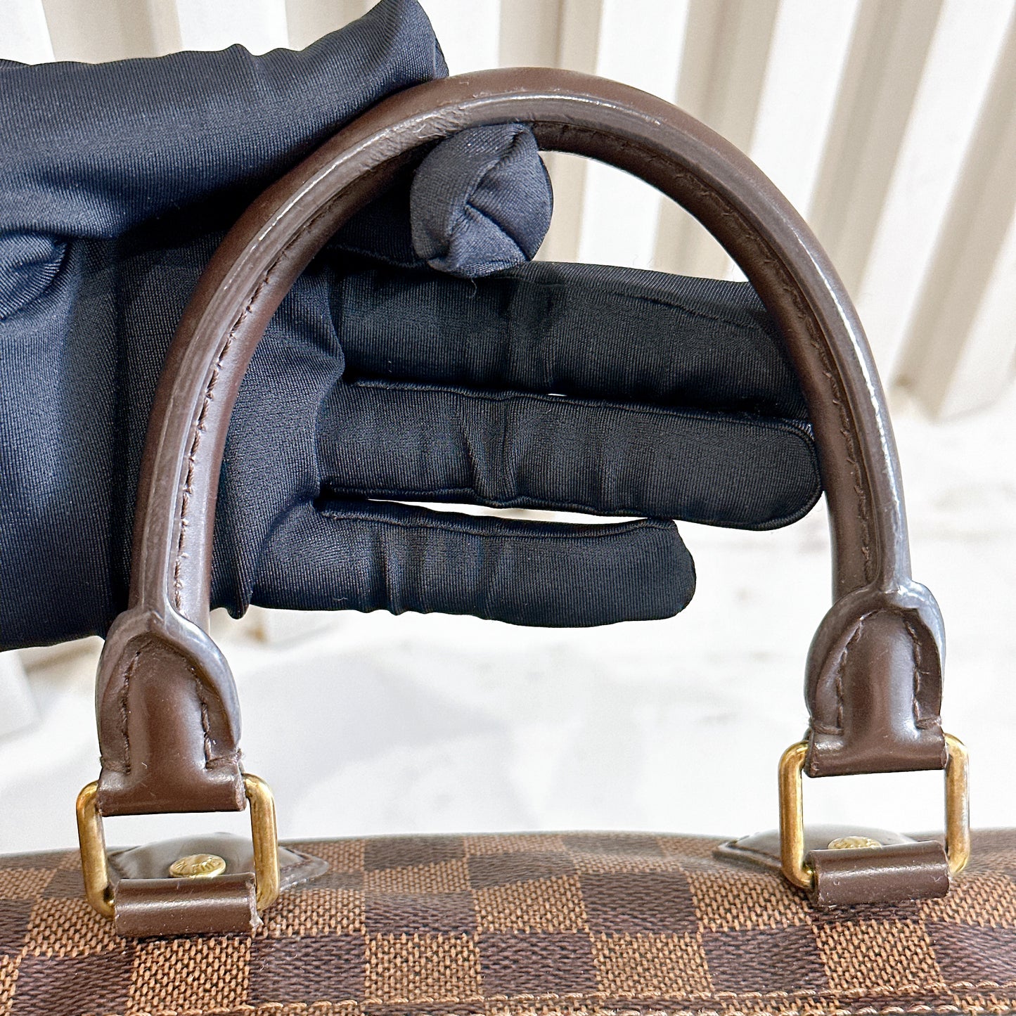 LV Damier Ebene Speedy 25 Bandouliere