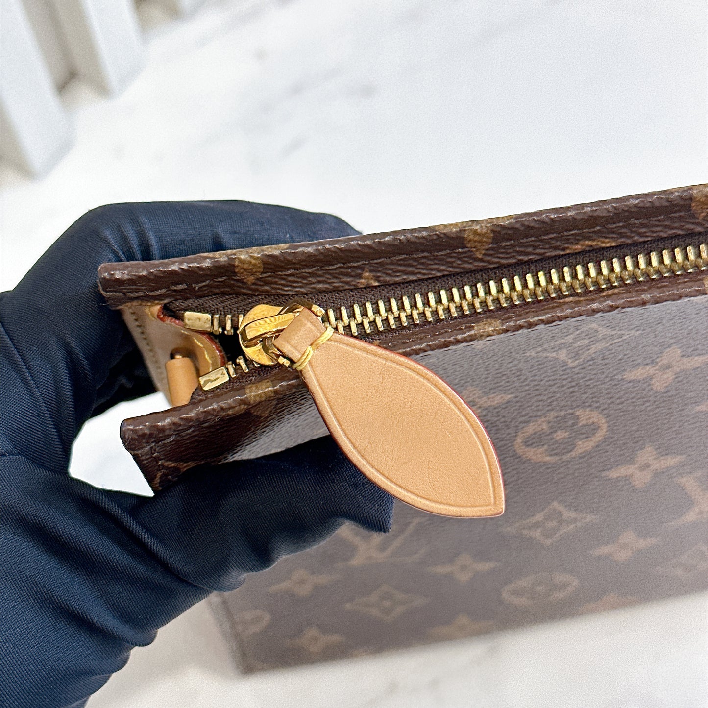 LV Toiletry Pouch On Chain