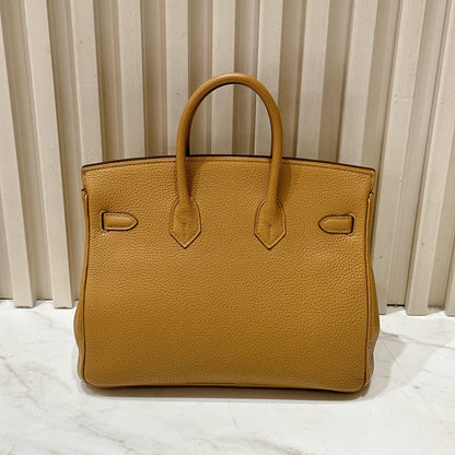 Hermes Birkin 25 Biscuits PHW