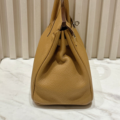Hermes Birkin 25 Biscuits PHW