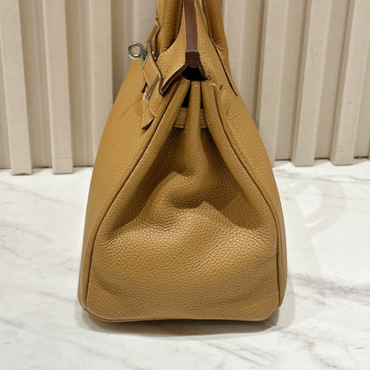 Hermes Birkin 25 Biscuits PHW