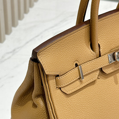 Hermes Birkin 25 Biscuits PHW