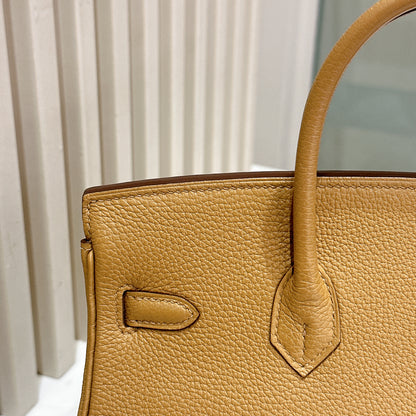 Hermes Birkin 25 Biscuits PHW