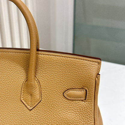 Hermes Birkin 25 Biscuits PHW