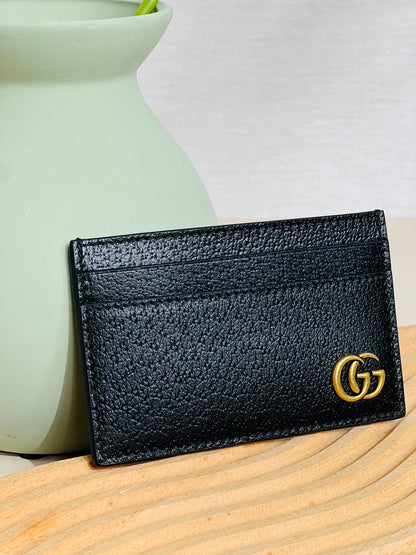 Gucci Marmont Card Case in Black