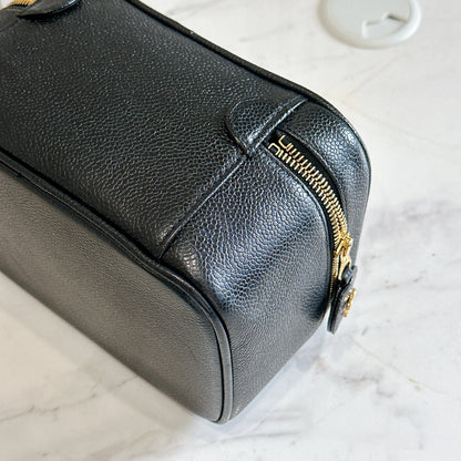 Chanel Timeless Vanity Case in Black Caviar