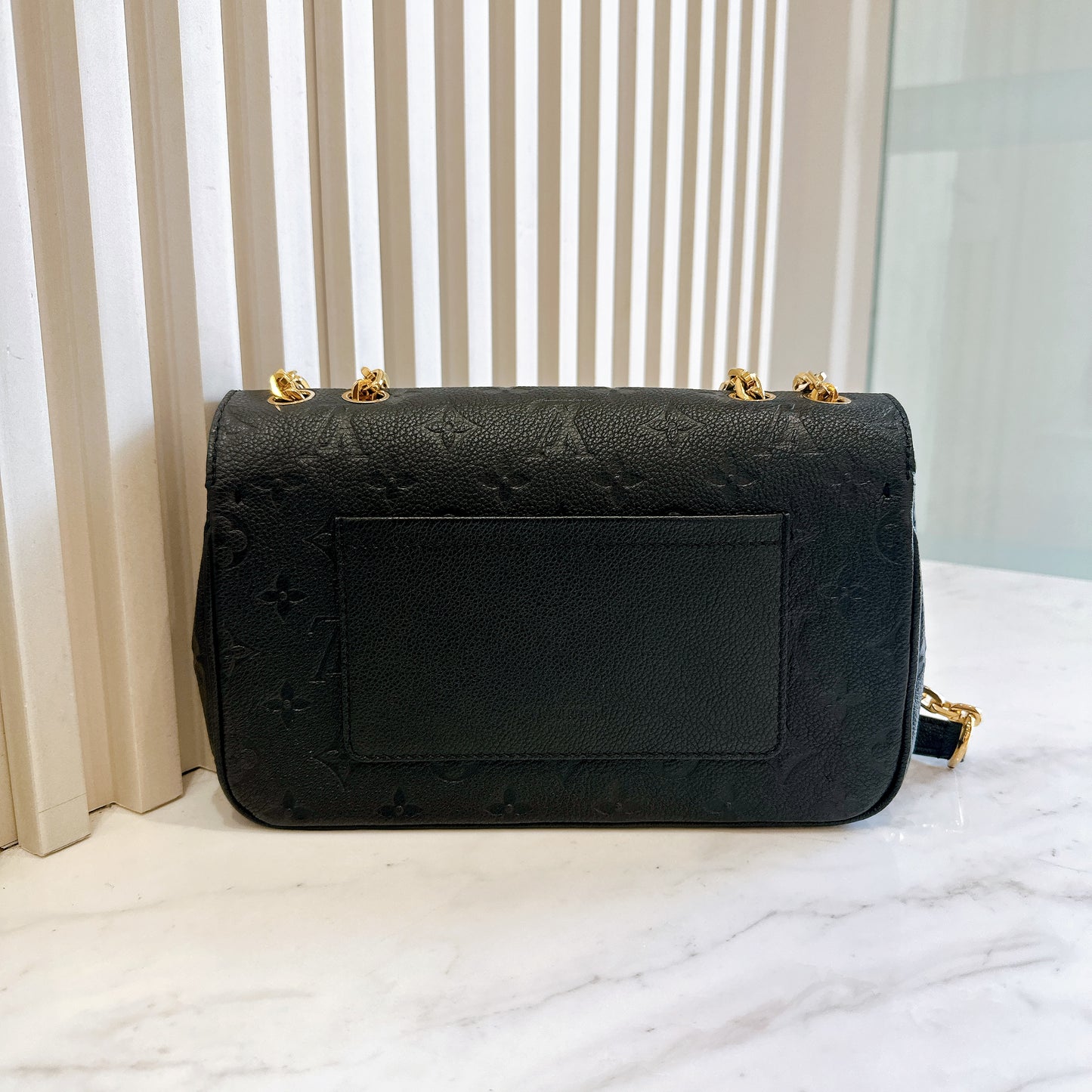LV Marceau in Black Empreinte Leather