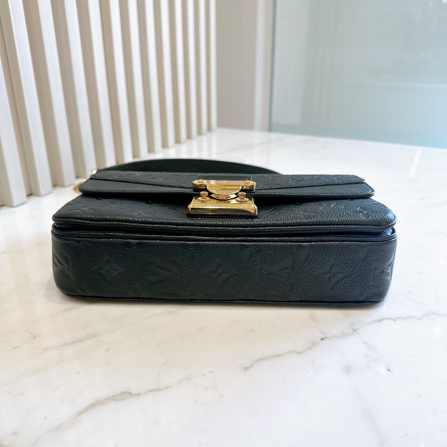 LV Marceau in Black Empreinte Leather