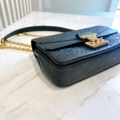 LV Marceau in Black Empreinte Leather