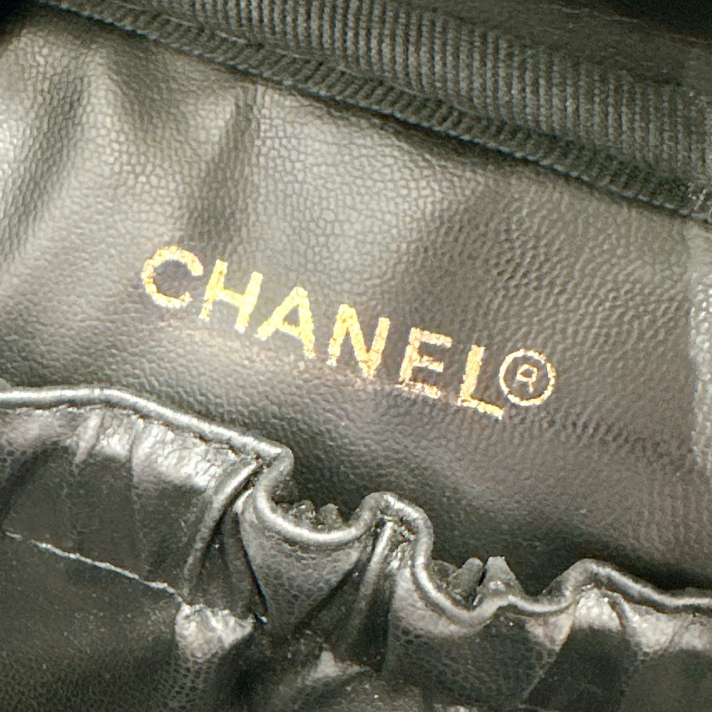 Chanel Timeless Vanity Case in Black Caviar