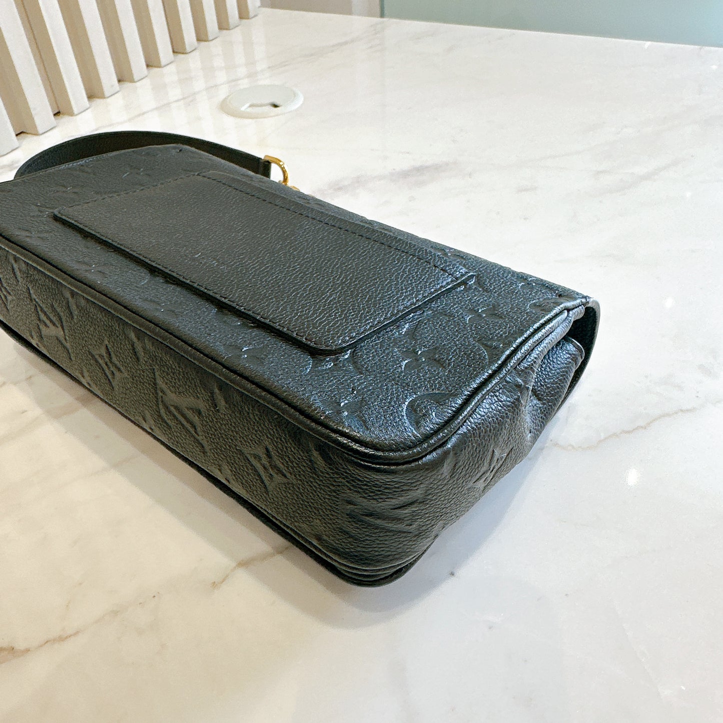 LV Marceau in Black Empreinte Leather