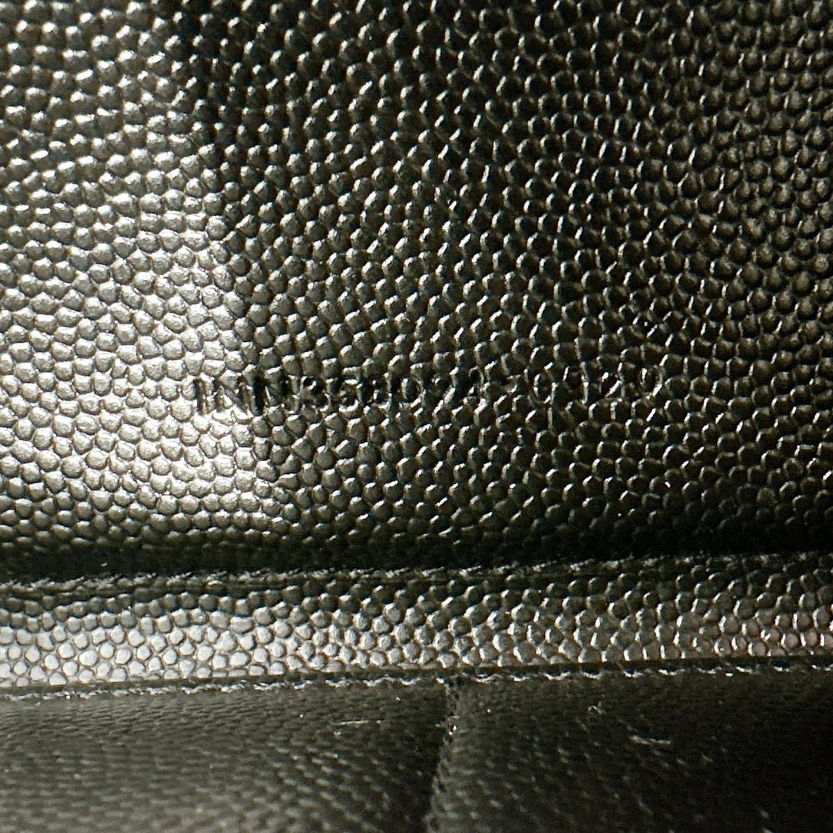 YSL Cassandre Metalasse Zip Around Wallet
