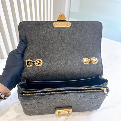 LV Marceau in Black Empreinte Leather