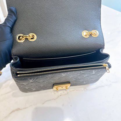 LV Marceau in Black Empreinte Leather