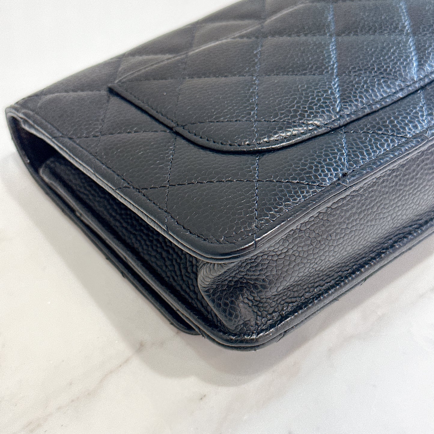Chanel Classic Caviar WOC in Black GHW