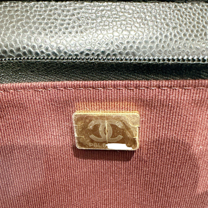 Chanel Classic Caviar WOC in Black GHW