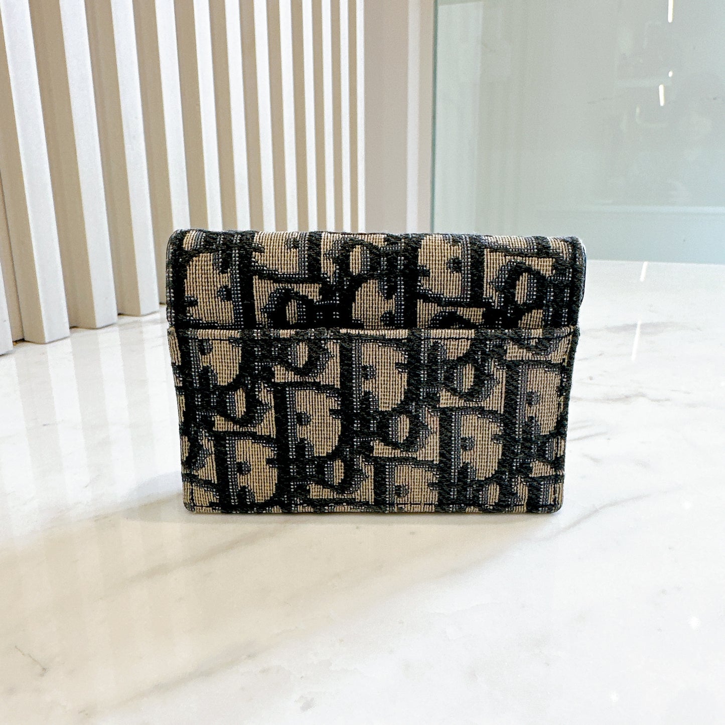 Dior Saddle Bloom Card Holder