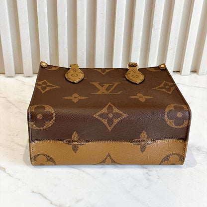 LV On The Go PM in Reverse Monogram