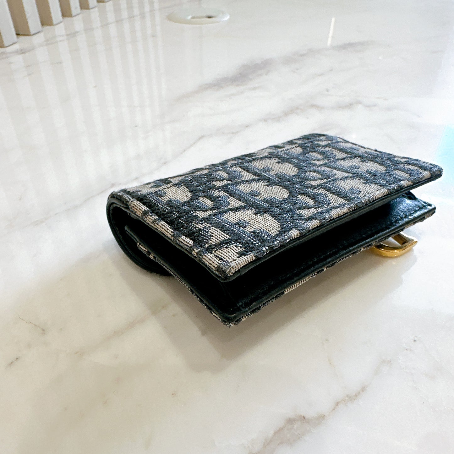 Dior Saddle Bloom Card Holder