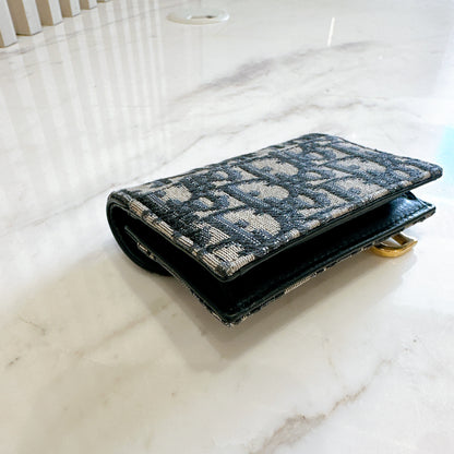 Dior Saddle Bloom Card Holder
