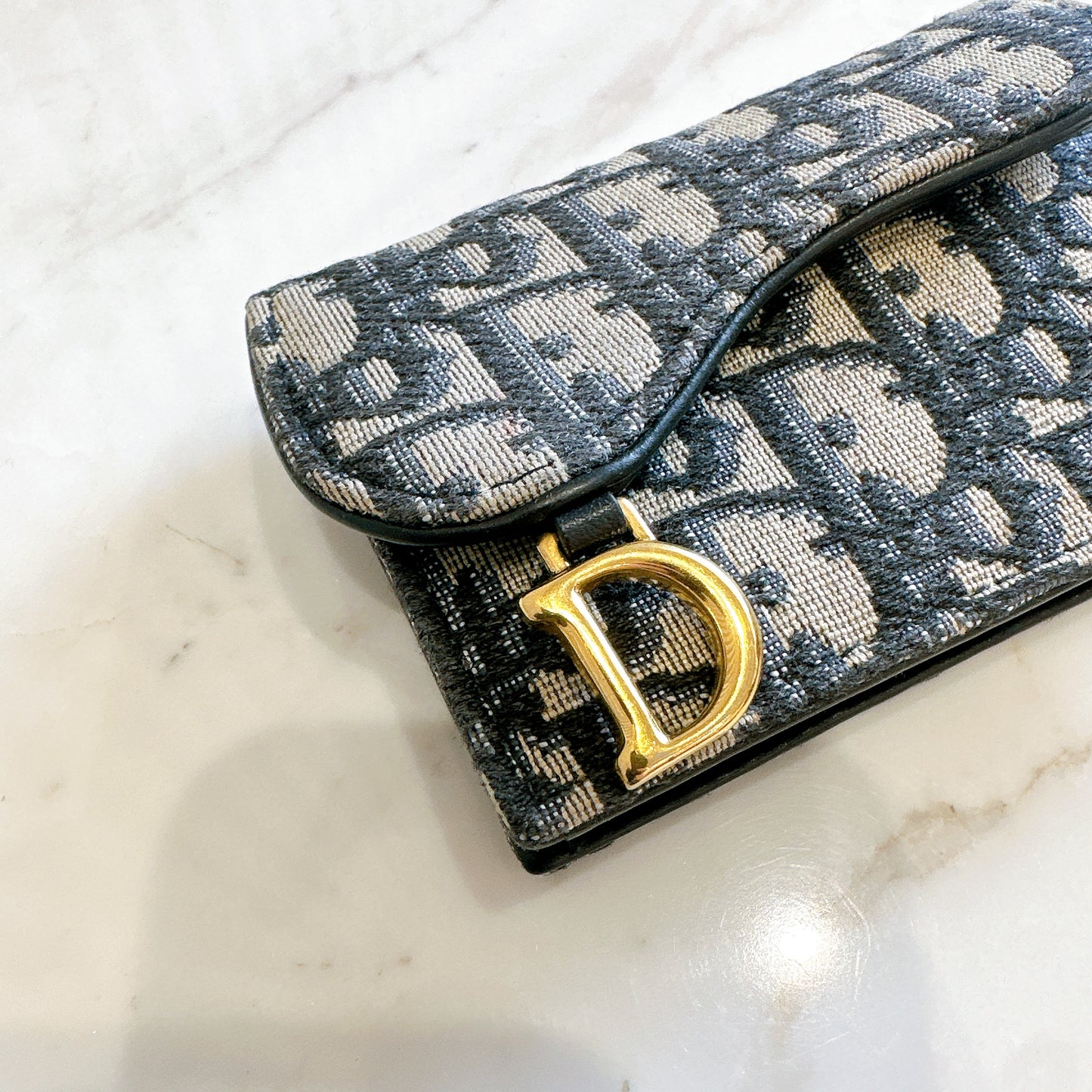 Dior Saddle Bloom Card Holder