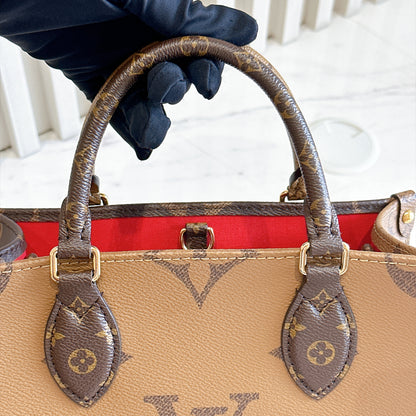 LV On The Go PM in Reverse Monogram