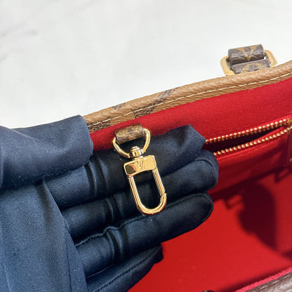 LV On The Go PM in Reverse Monogram