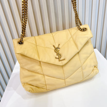 YSL Puffer In Nappa Leather