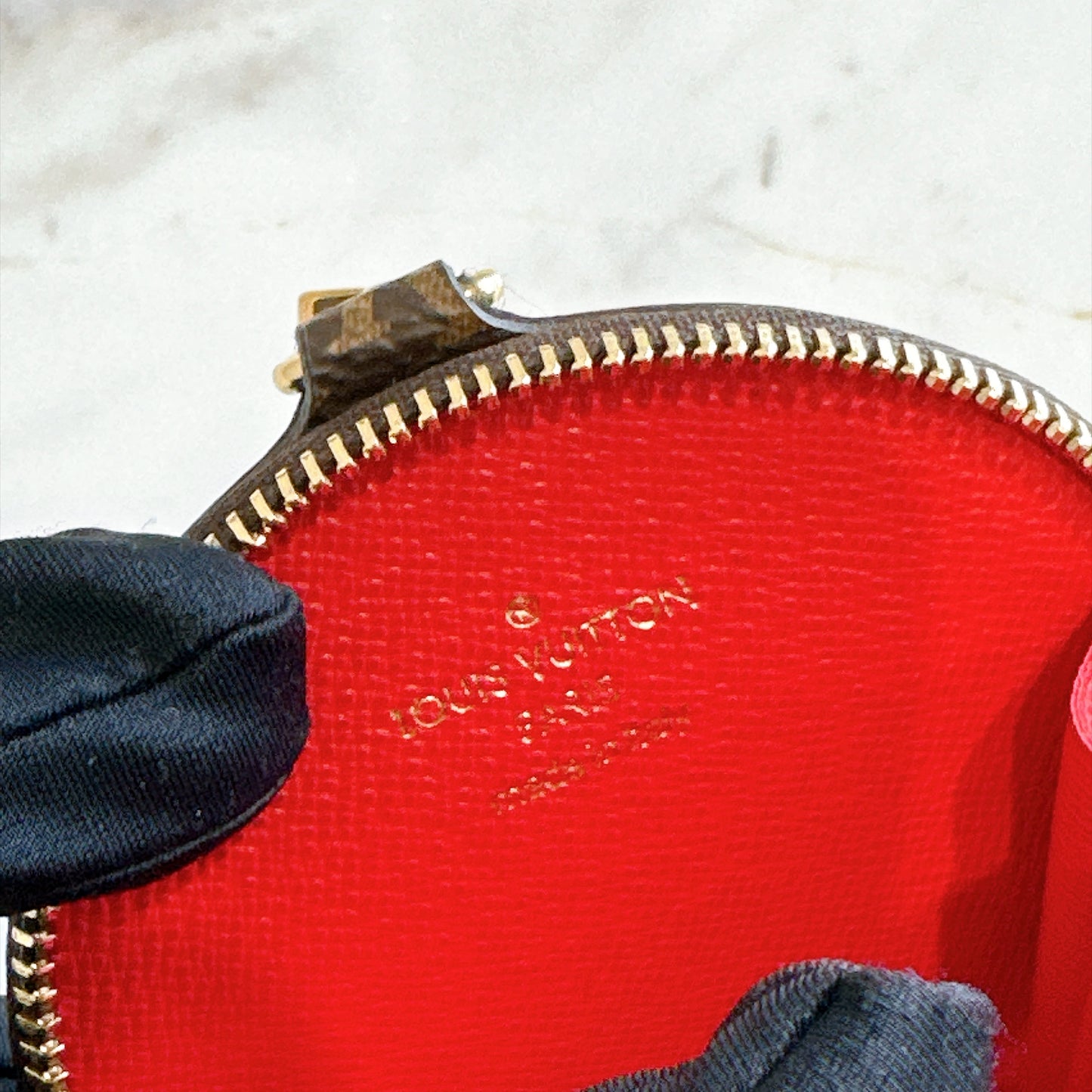 LV On The Go PM in Reverse Monogram