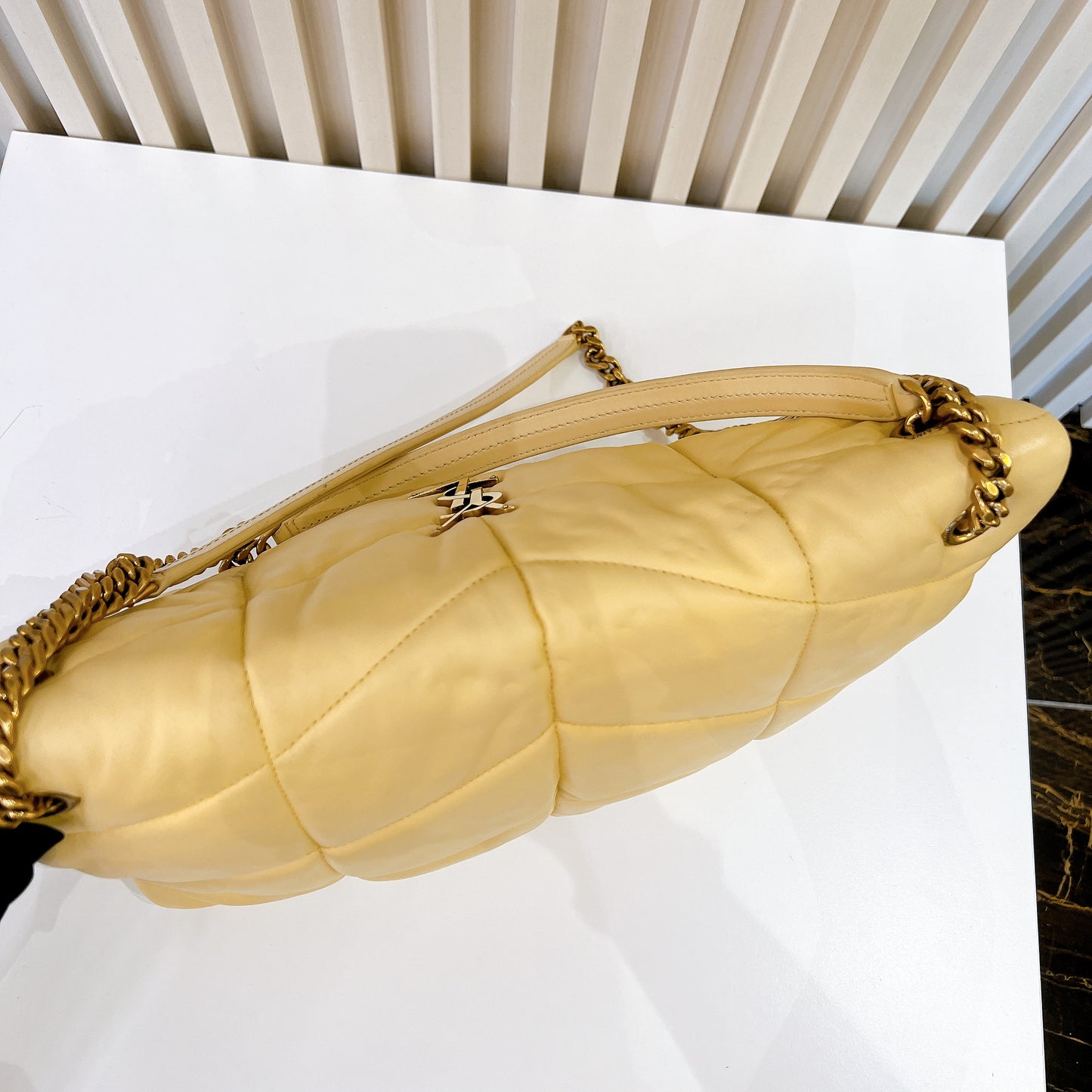 YSL Puffer In Nappa Leather
