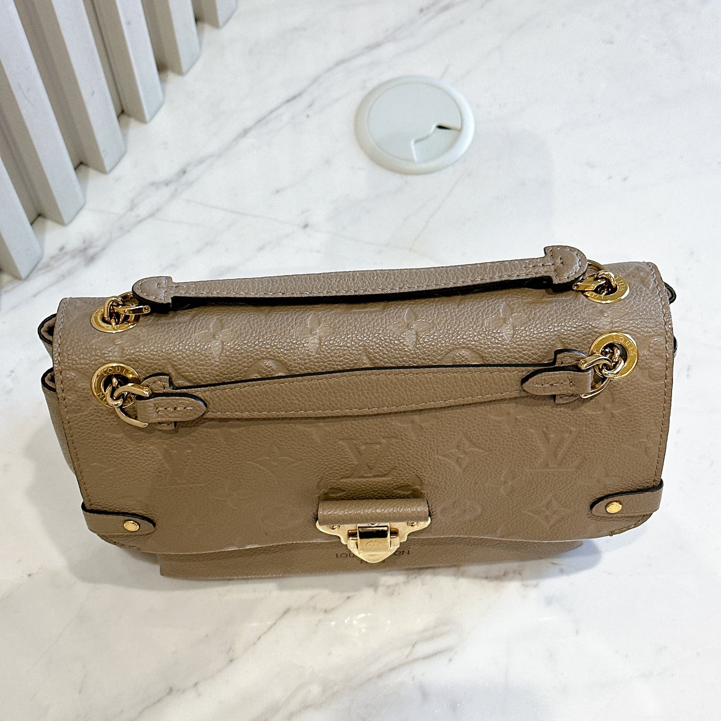 LV Vavin PM in Empreinte Tourterelle
