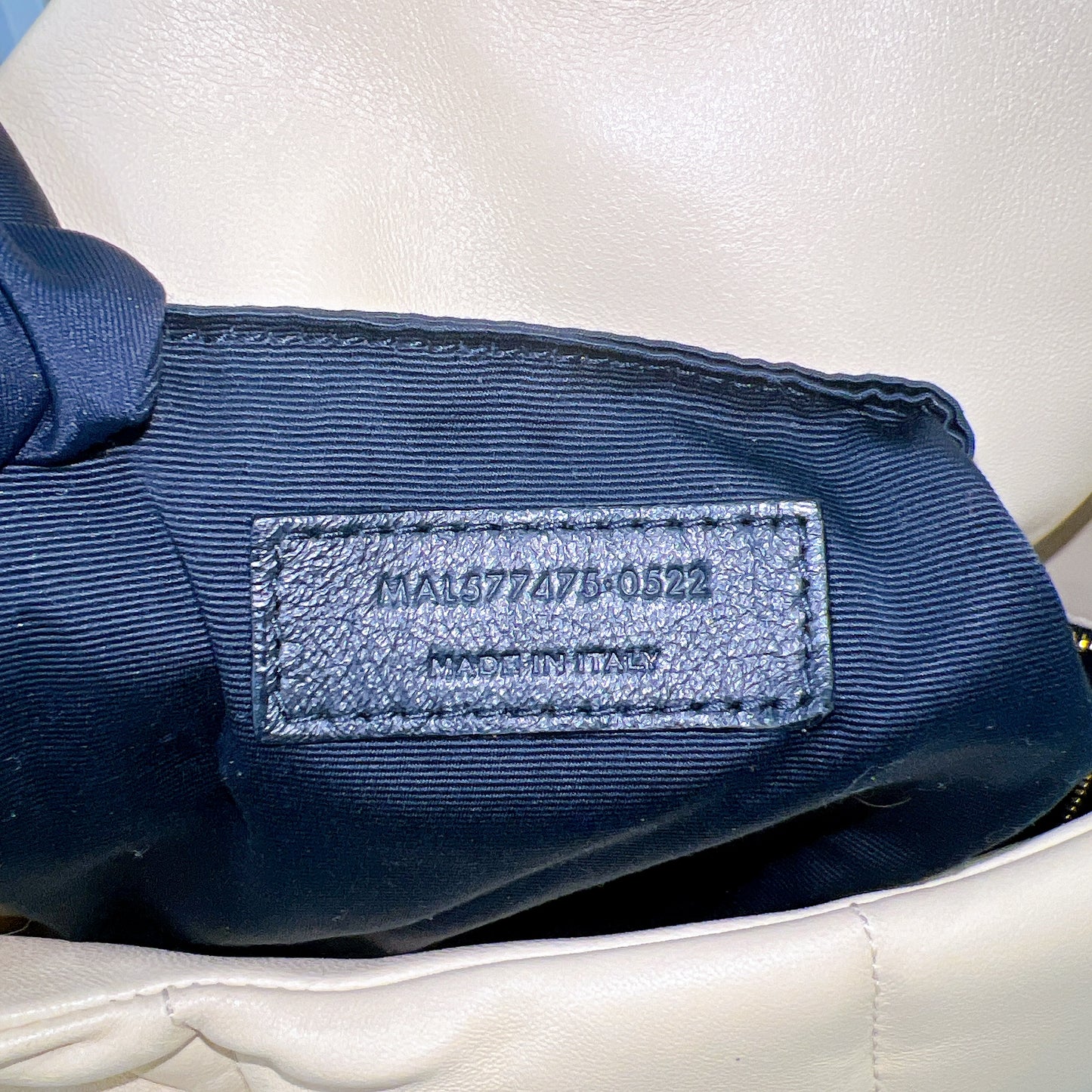 YSL Puffer In Nappa Leather