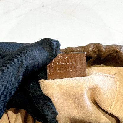 Gucci 1955 Horsebit Brown Bucket Bag
