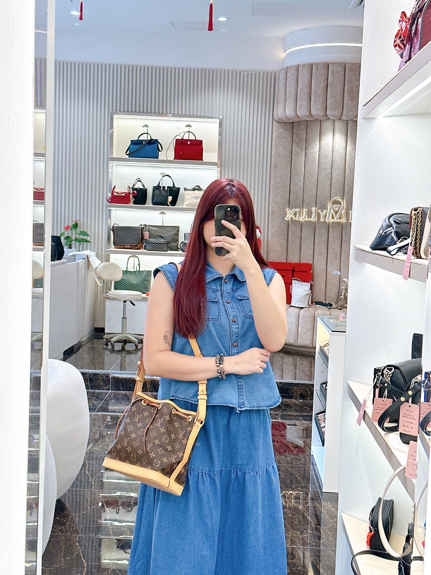 LV Monogram Noe BB