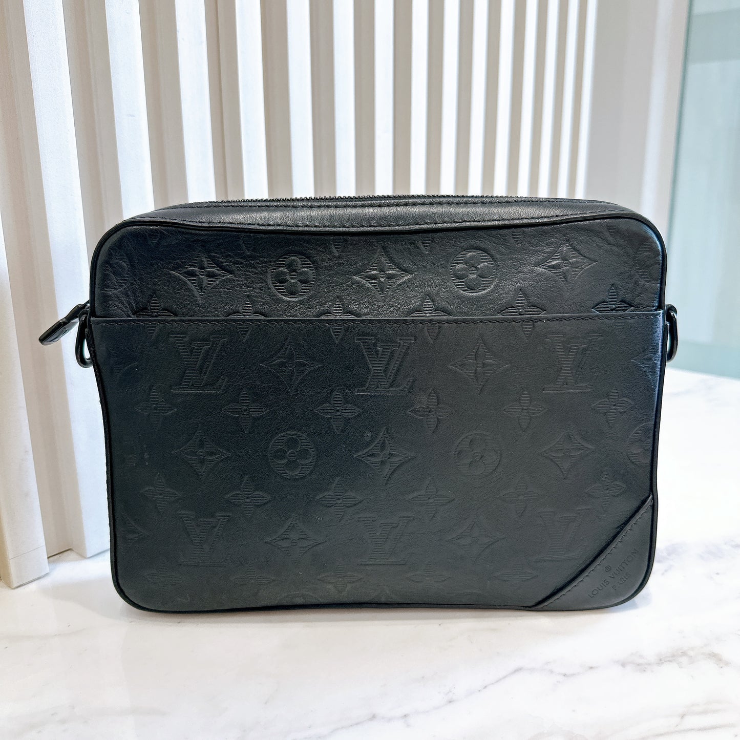LV Duo Messenger in Monogram Shadow Leather