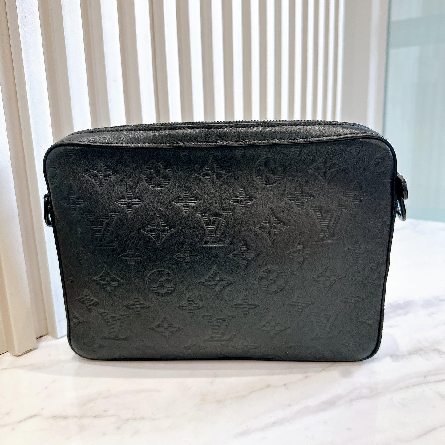 LV Duo Messenger in Monogram Shadow Leather