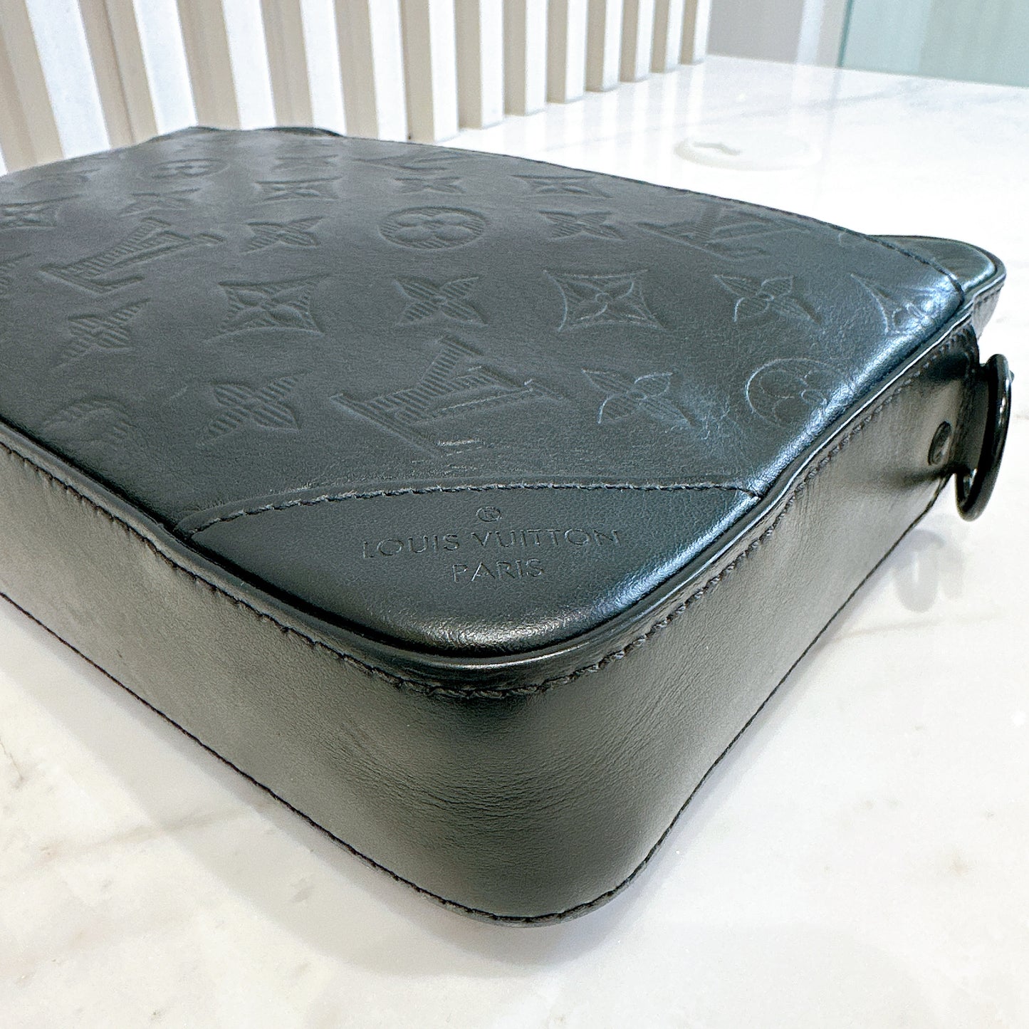 LV Duo Messenger in Monogram Shadow Leather